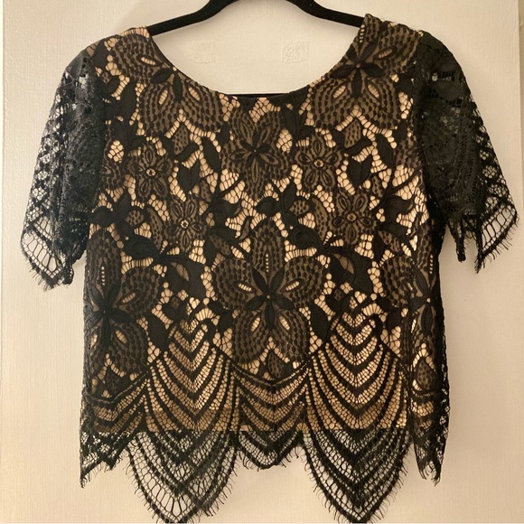 Express Lace Top - Picture 3 of 5